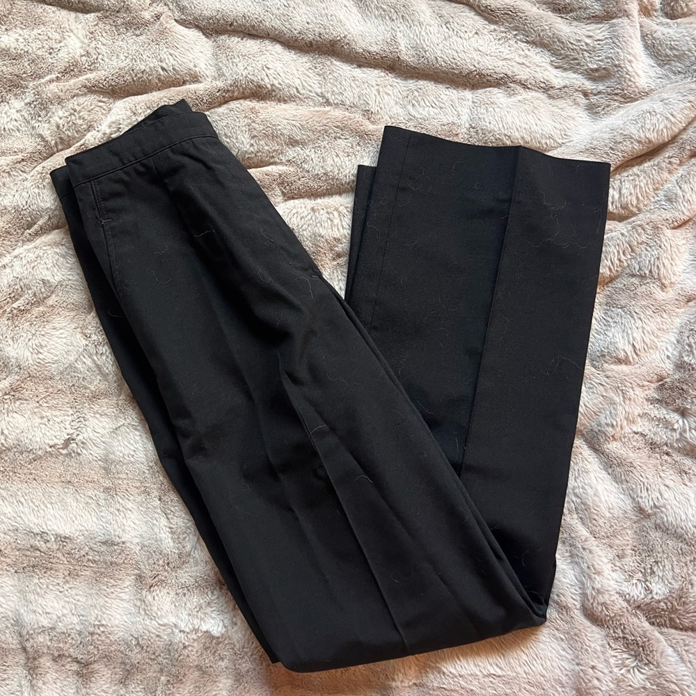 Black skater high waisted pants